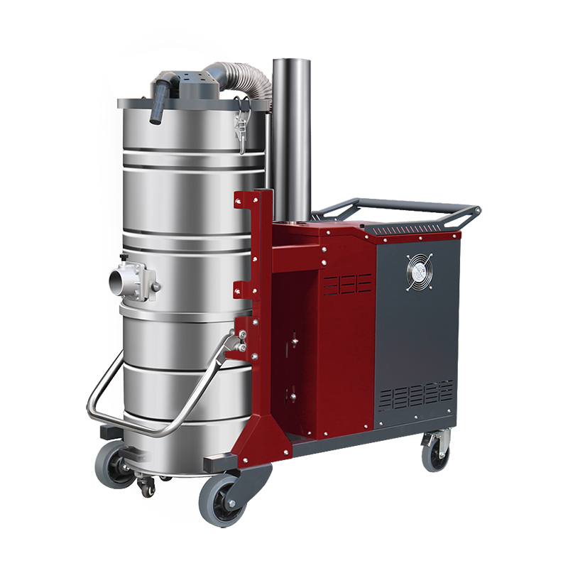 厦门坦洁380V 双桶手动反吹工业吸尘器X8系列